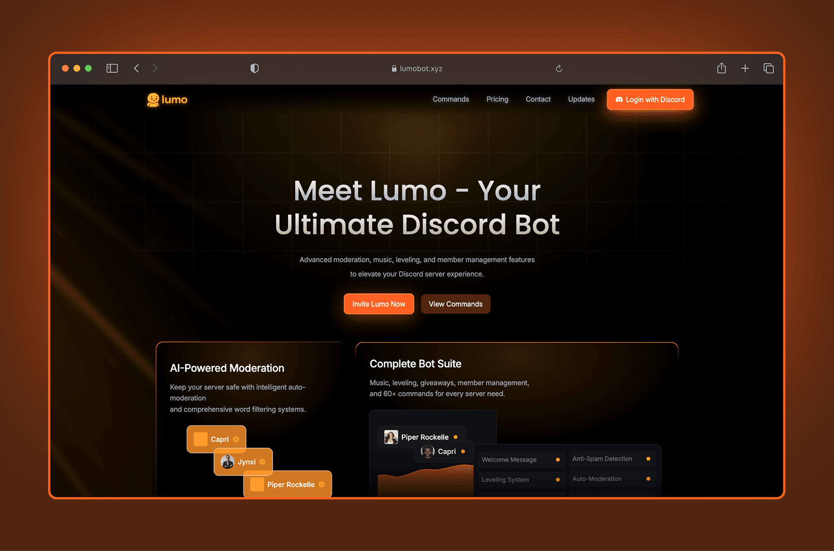 Lumo Bot final result 1