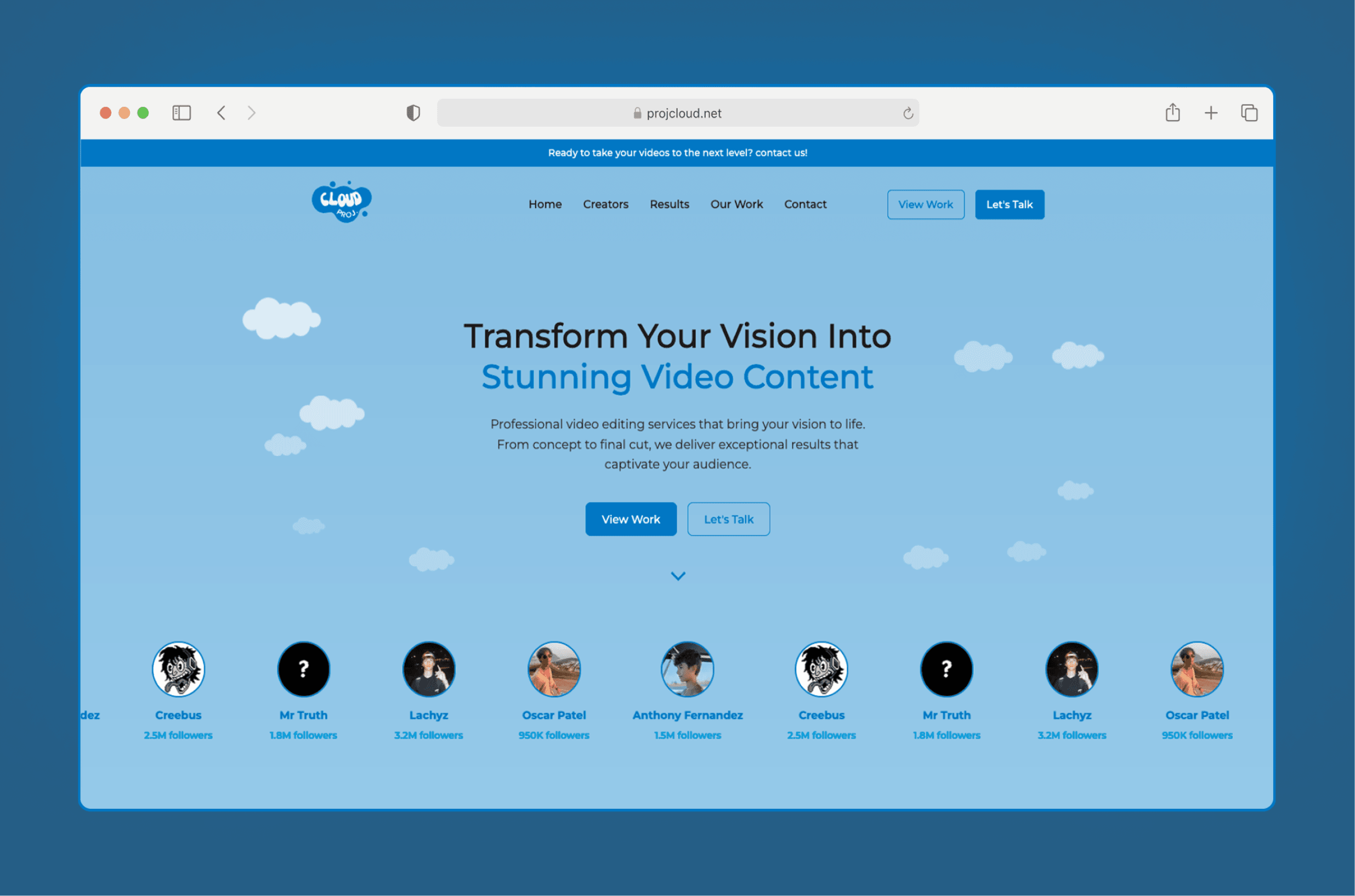 Project Cloud final result 1